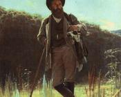 伊凡尼古拉耶维奇克拉姆斯柯依 - Portrait of the Artist Ivan Shishkin